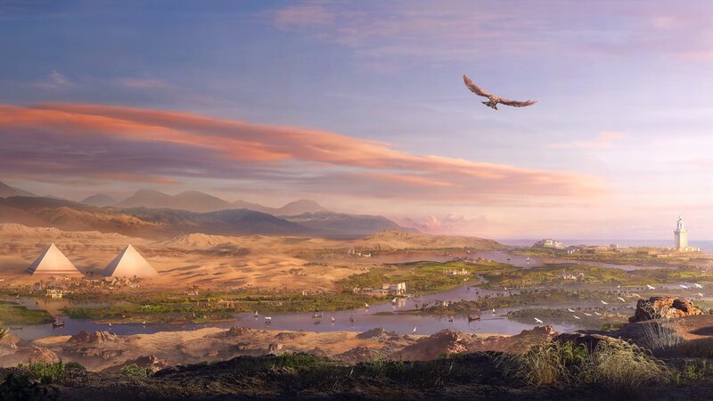 Ancient Egyptian Landscape