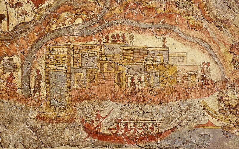 Ancient Egyptian Mural