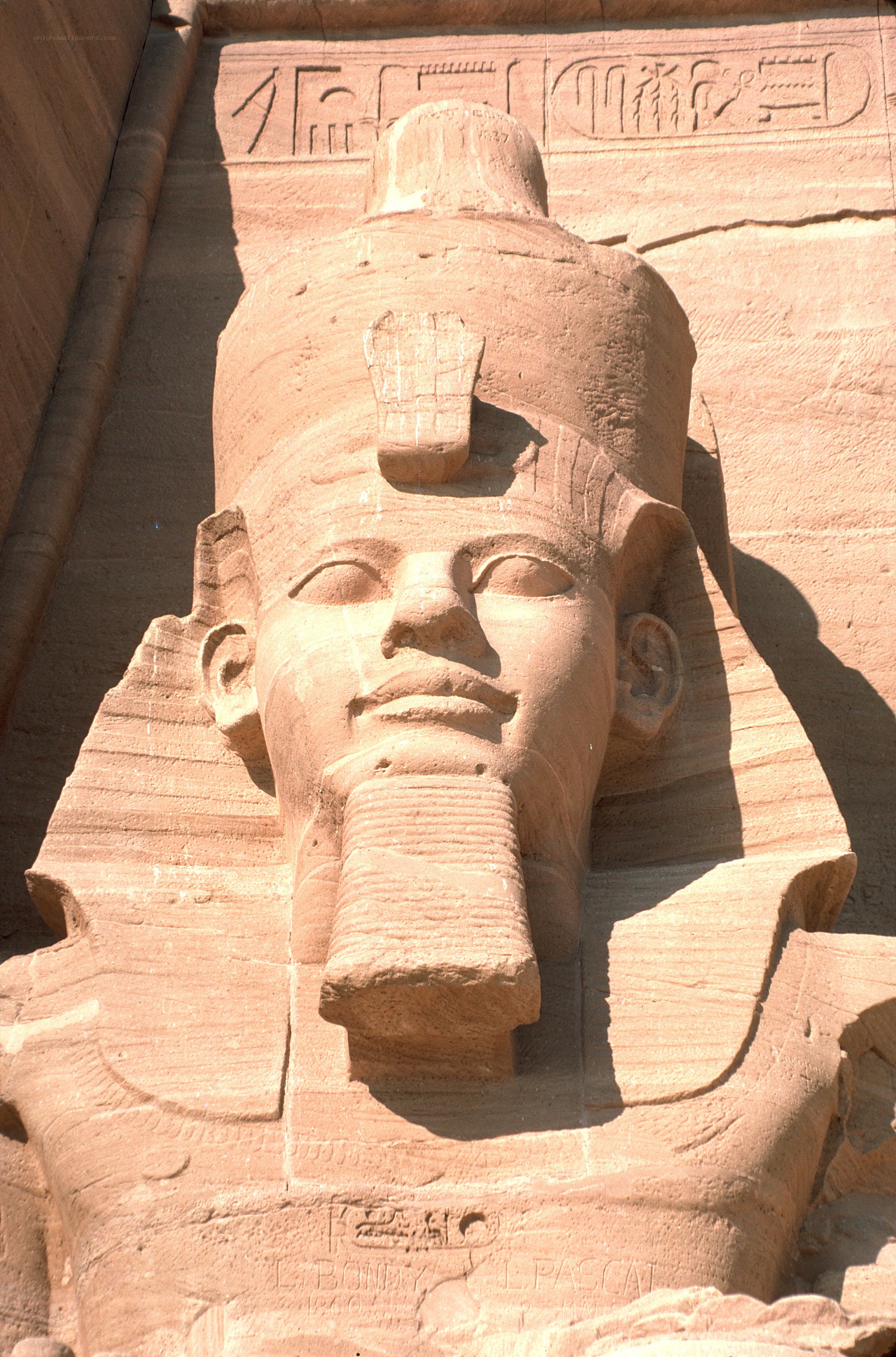 ancient egyptian pharaoh statue