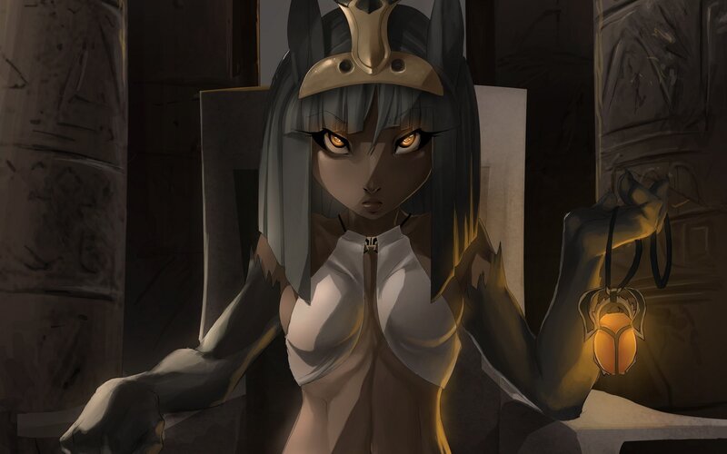 ancient egyptian priestess