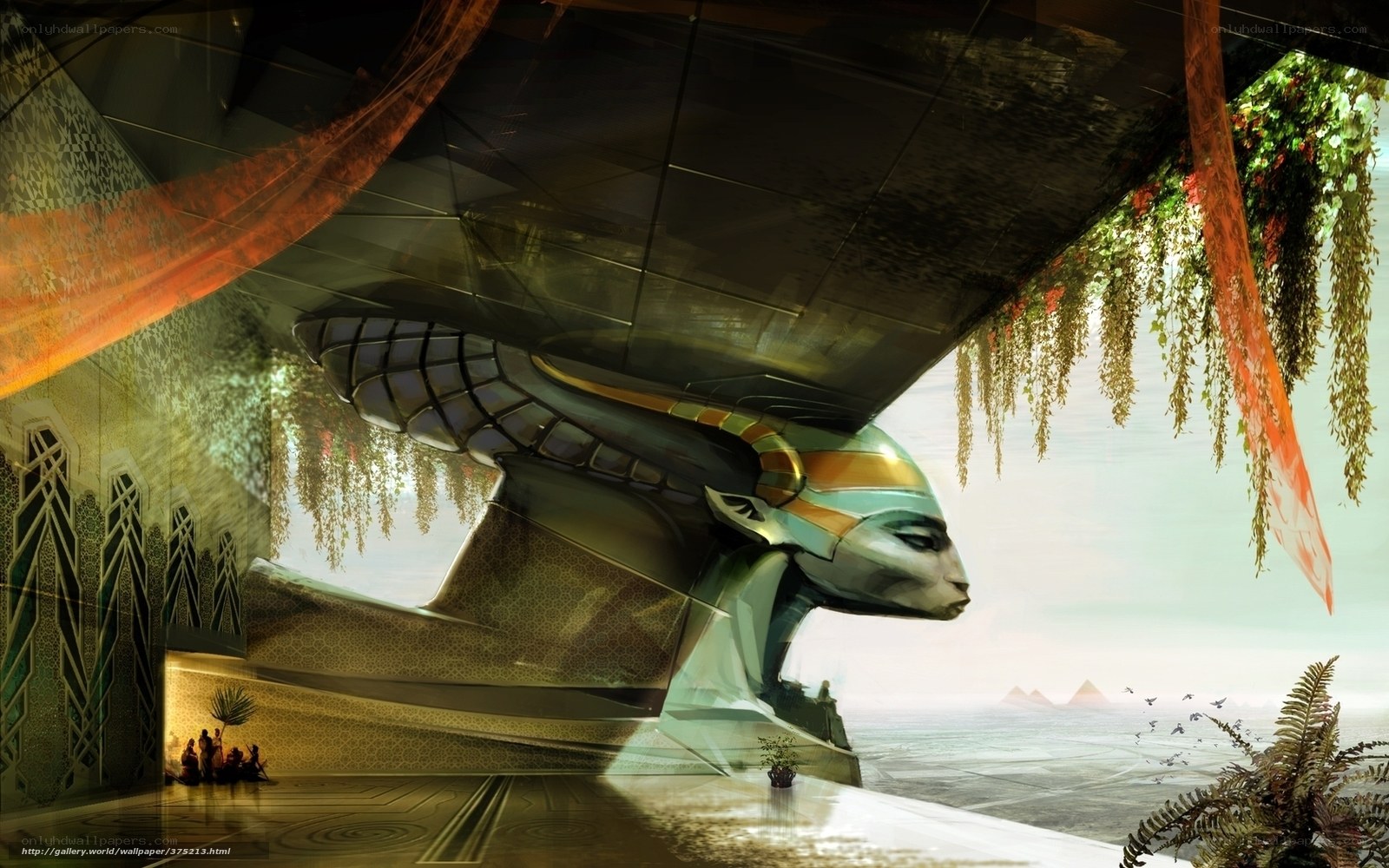 ancient egyptian sphinx sculpture