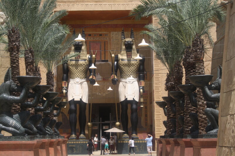 Ancient Egyptian Statues — Brown