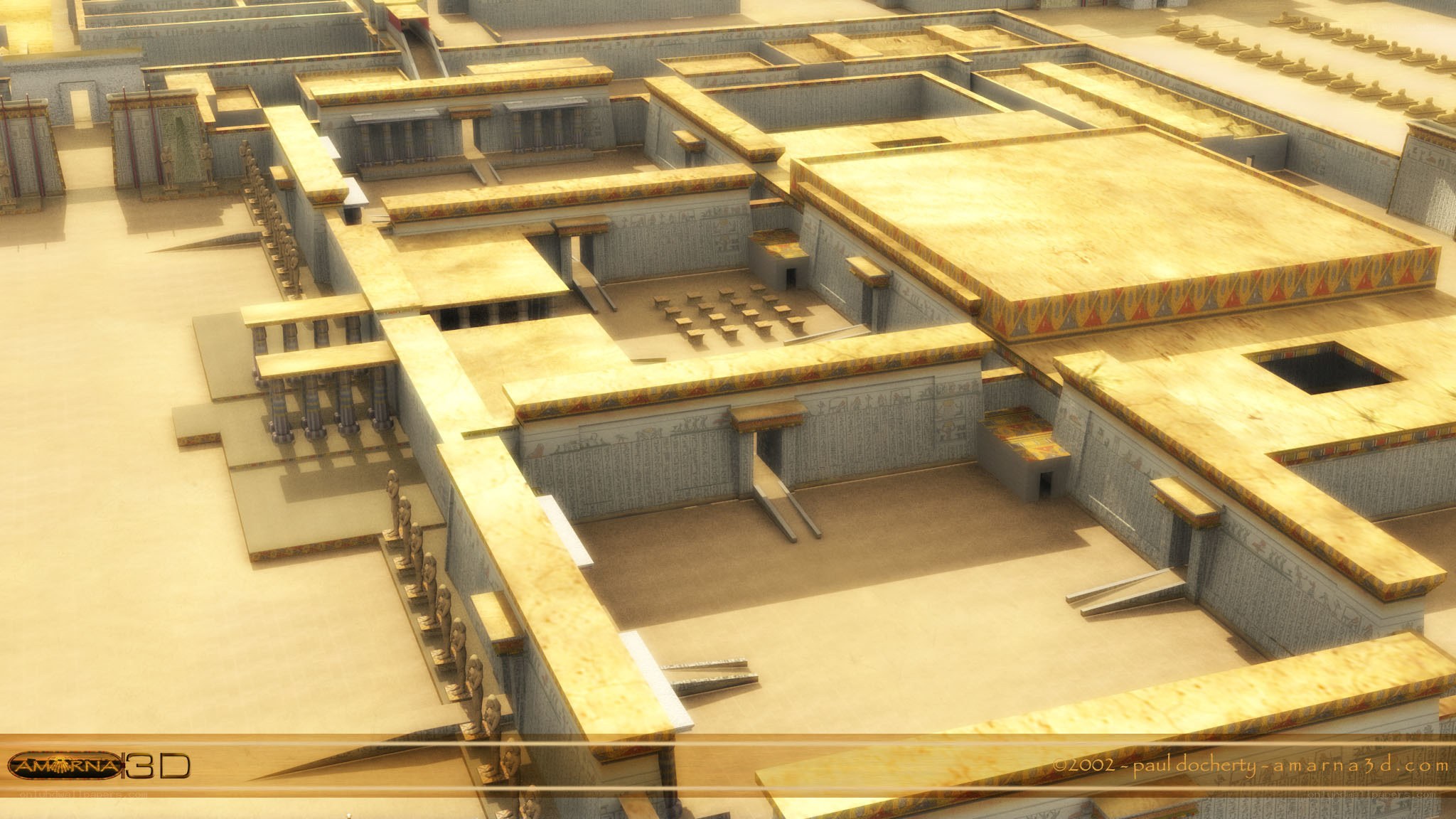 ancient egyptian temple complex