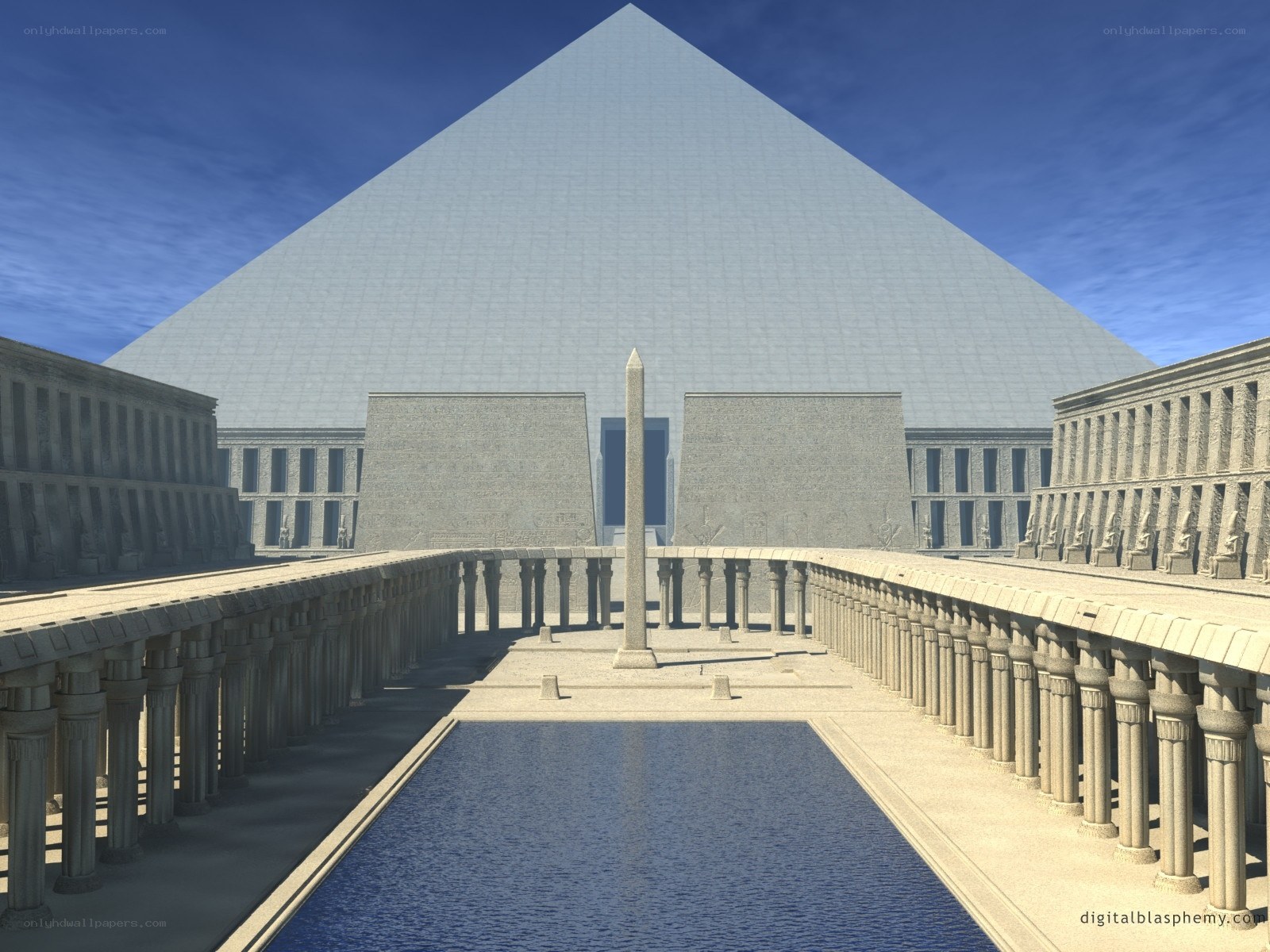 ancient egyptian temple complex