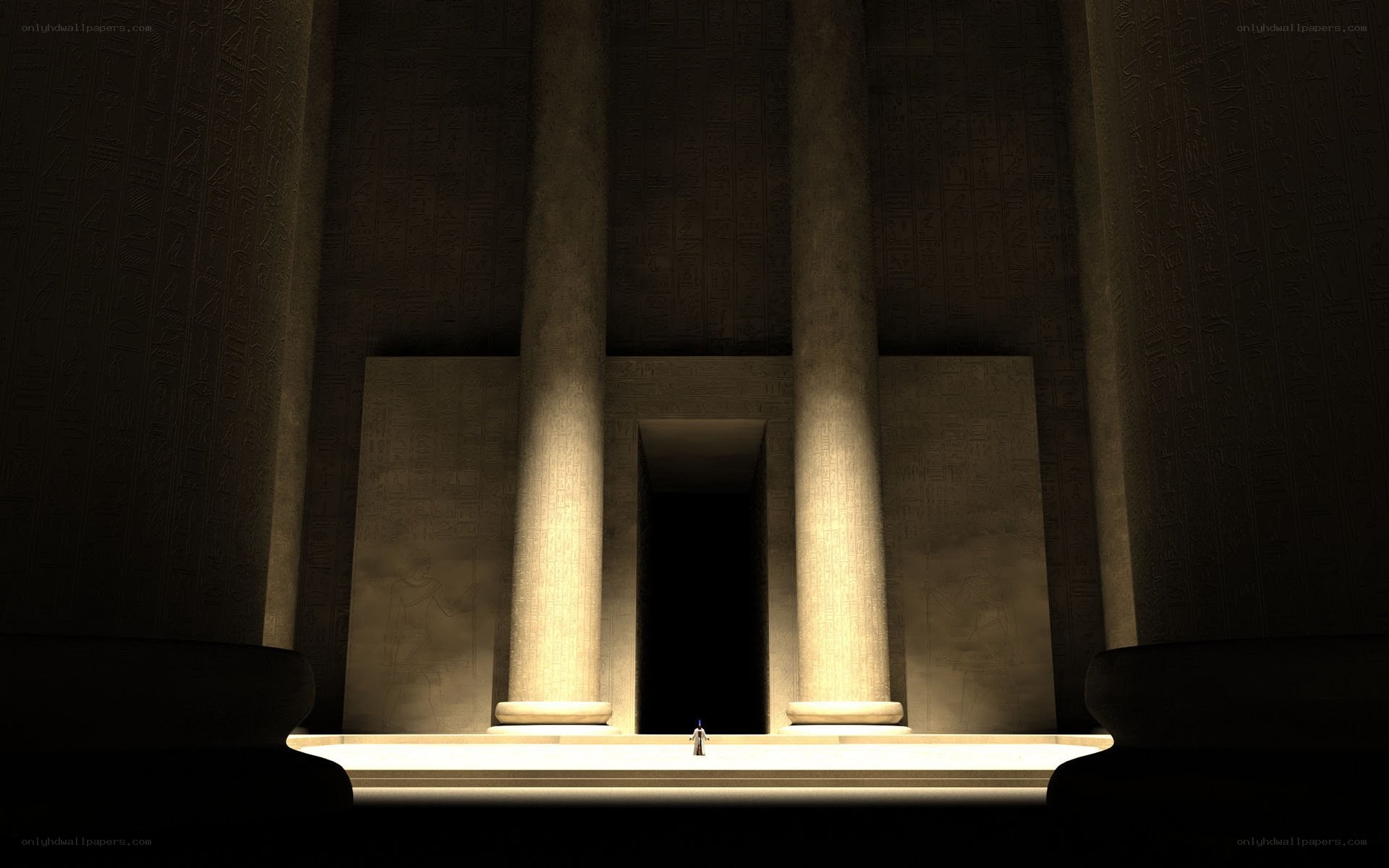 ancient egyptian temple interior