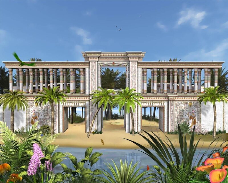 ancient egyptian temple
