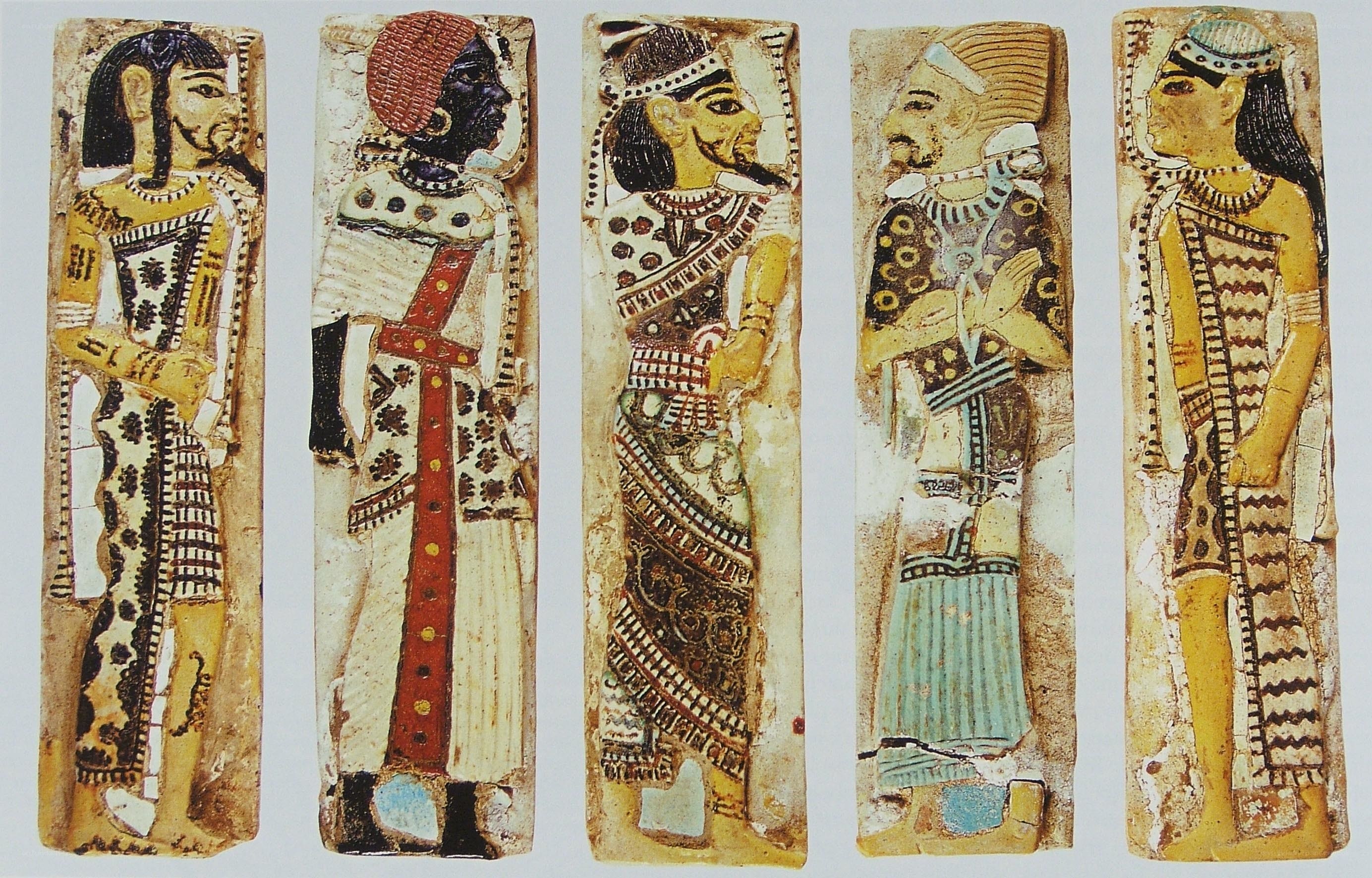 Ancient Egyptian tomb reliefs
