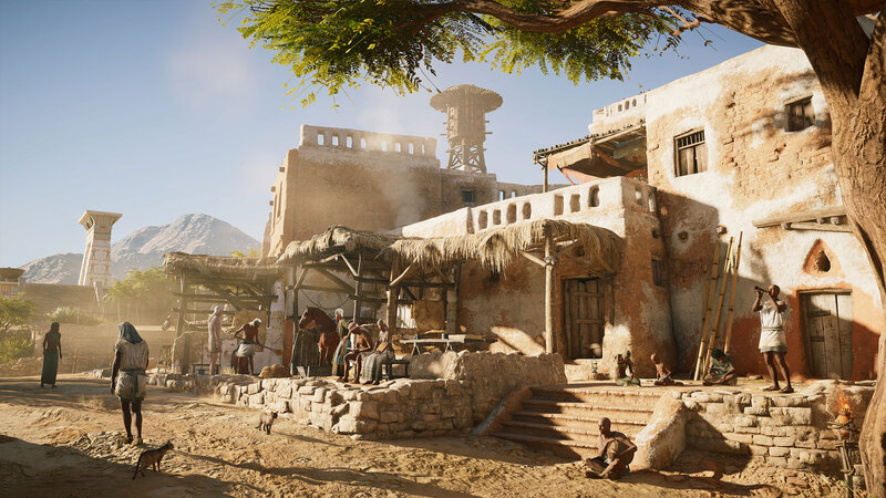 Ancient Egyptian Village — Brown