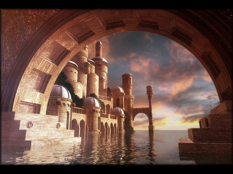 ancient floating city
