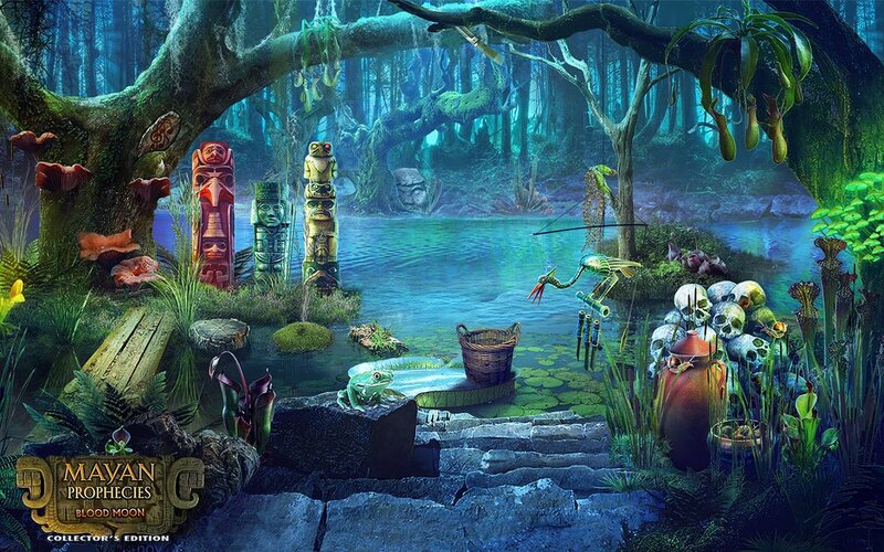 Ancient Forest Temple — Blue