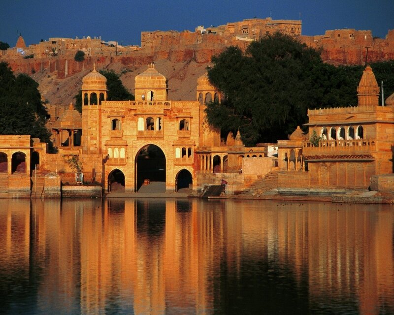 ancient fort by the lake