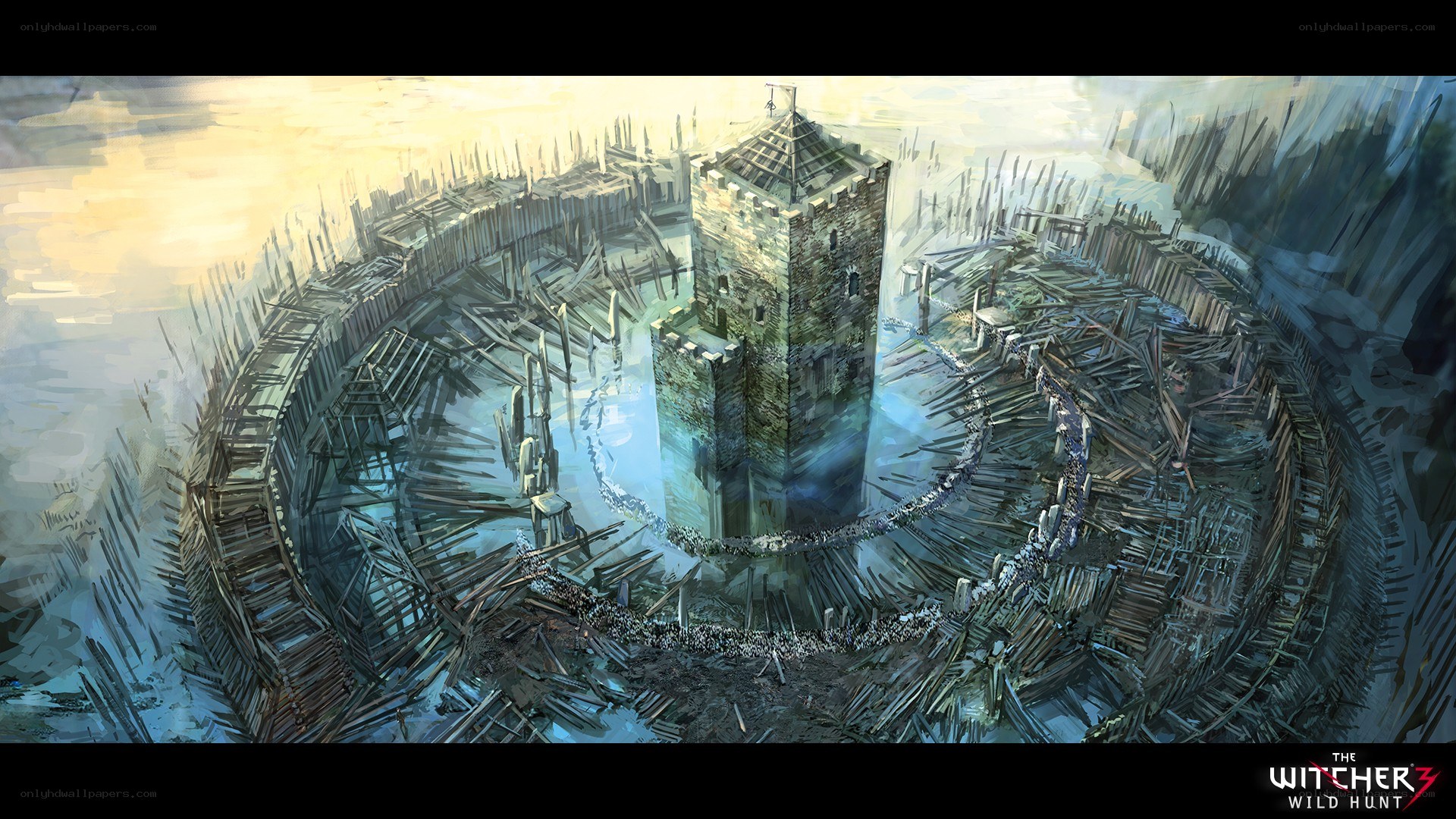 ancient fortress concept art