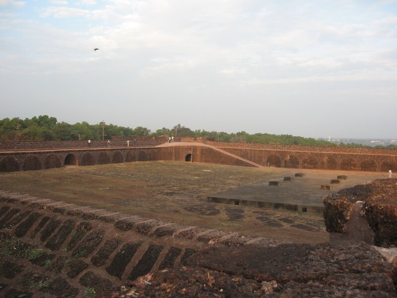 ancient fortress courtyard