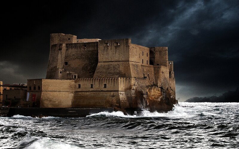 Ancient Fortress on Coast