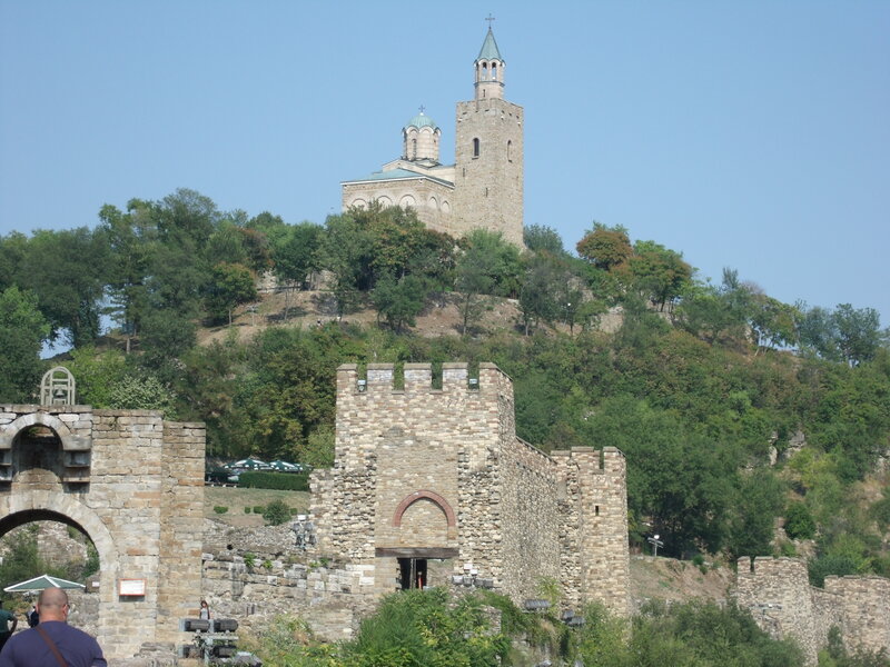Ancient Fortress on Hill — Green, Serene