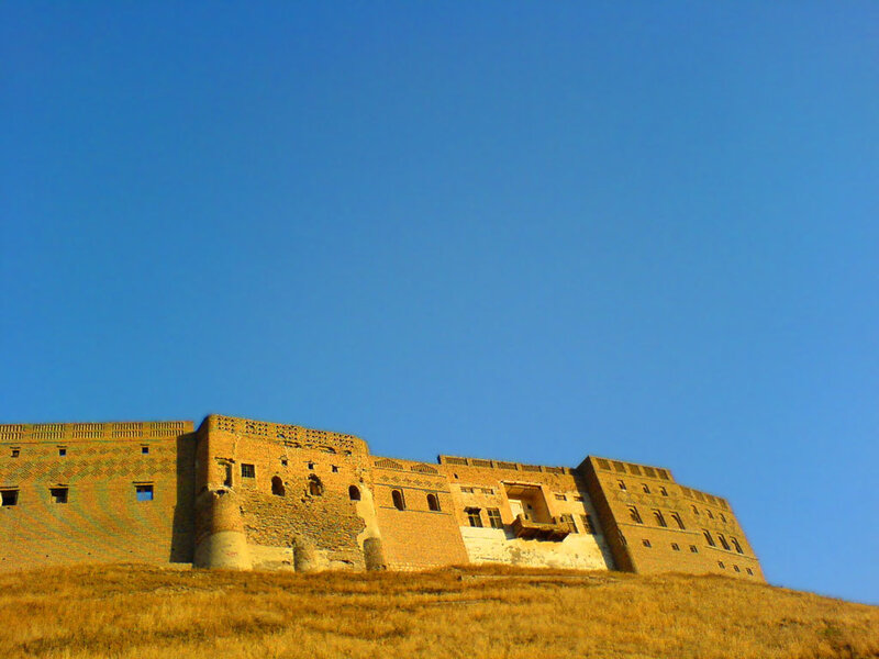 Ancient Fortress on Hill