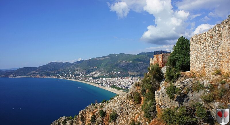 Ancient Fortress Overlooking Coast