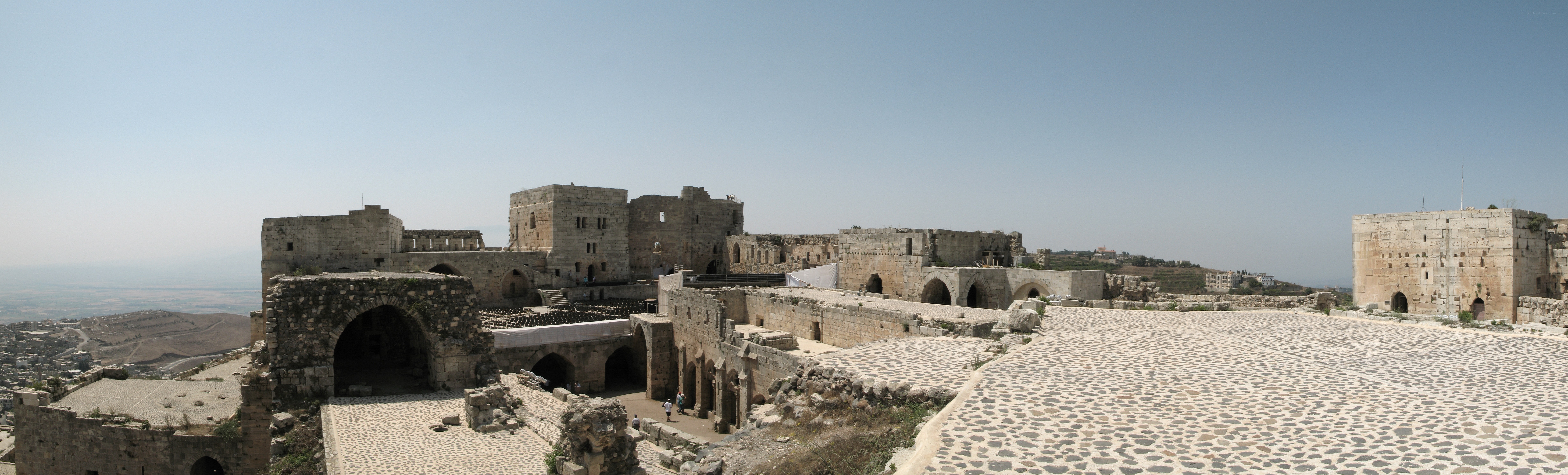 ancient fortress ruins