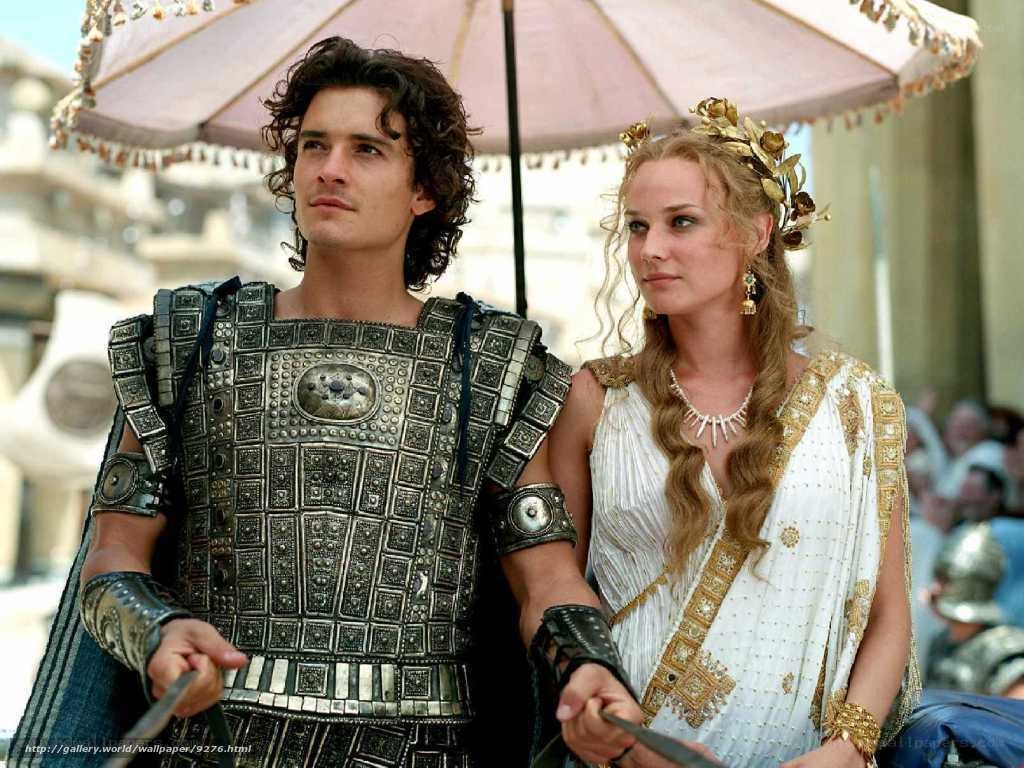 ancient greek couple in armor