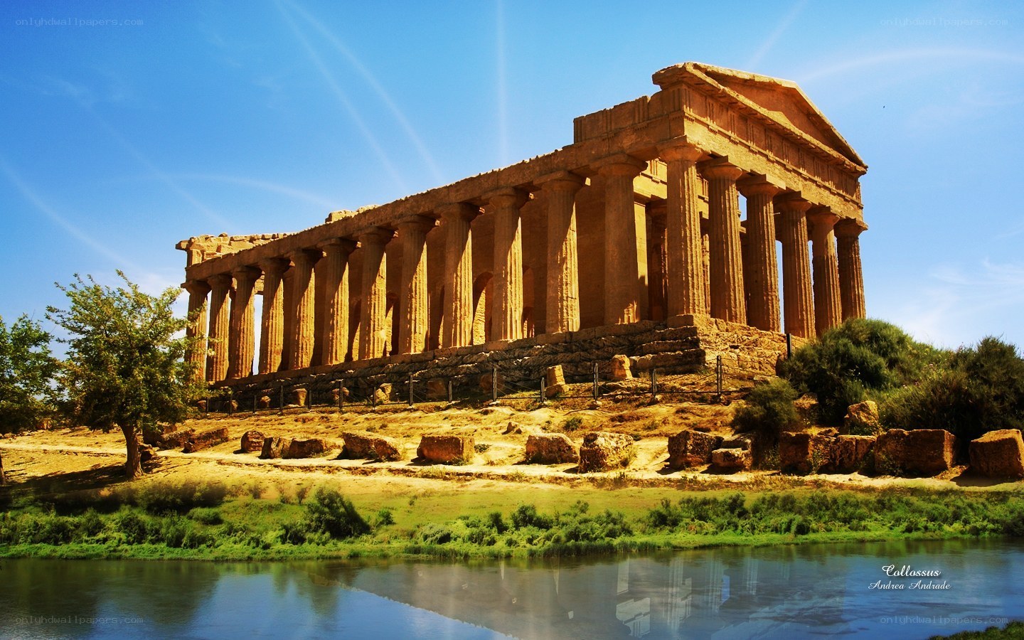 Ancient Greek temple at Selinunte
