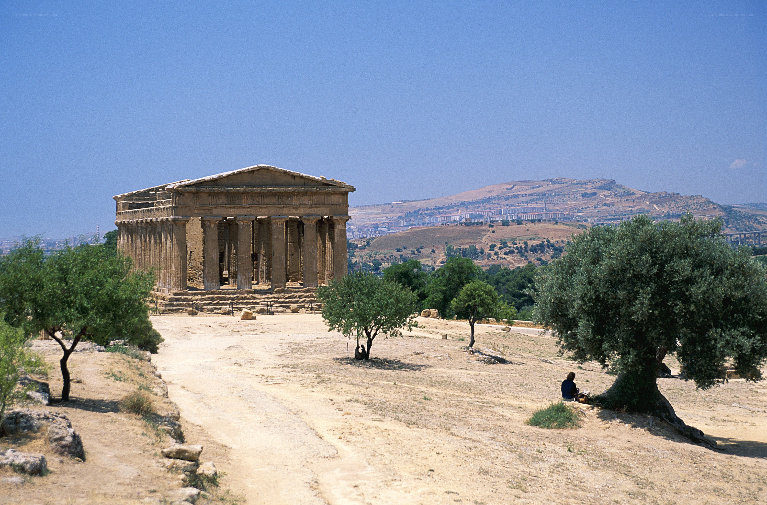 Ancient Greek temple in Sicily