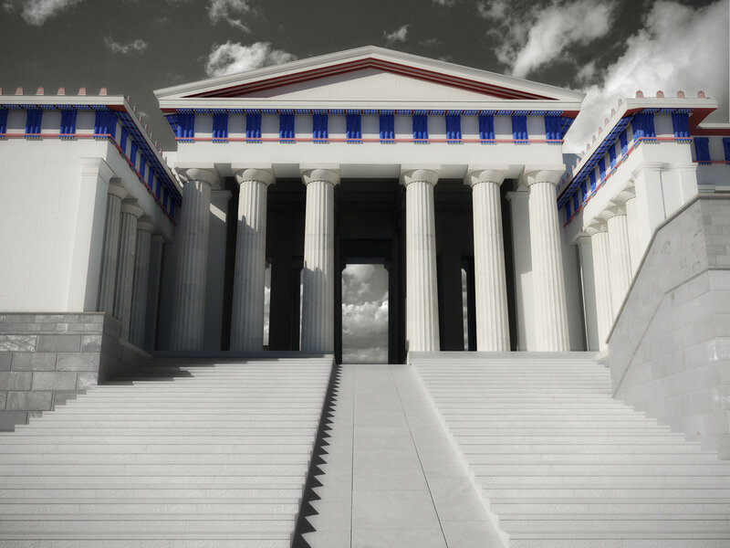 ancient greek temple
