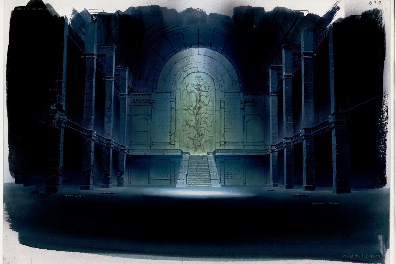 ancient hall concept art