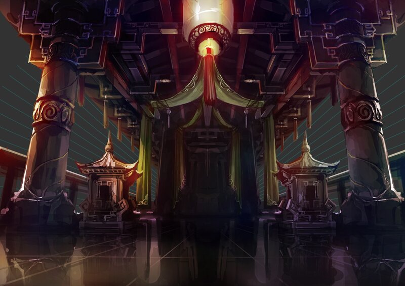 Ancient Hall Interior