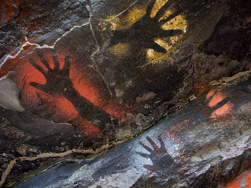 Ancient Hand Stencils