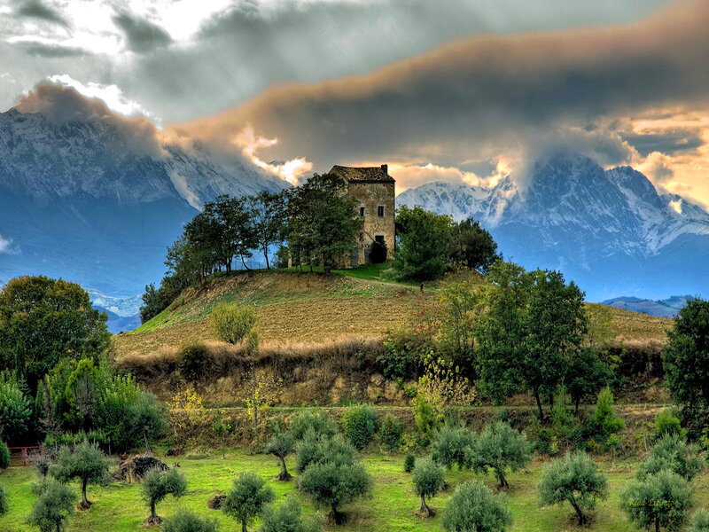 Ancient House on Hill