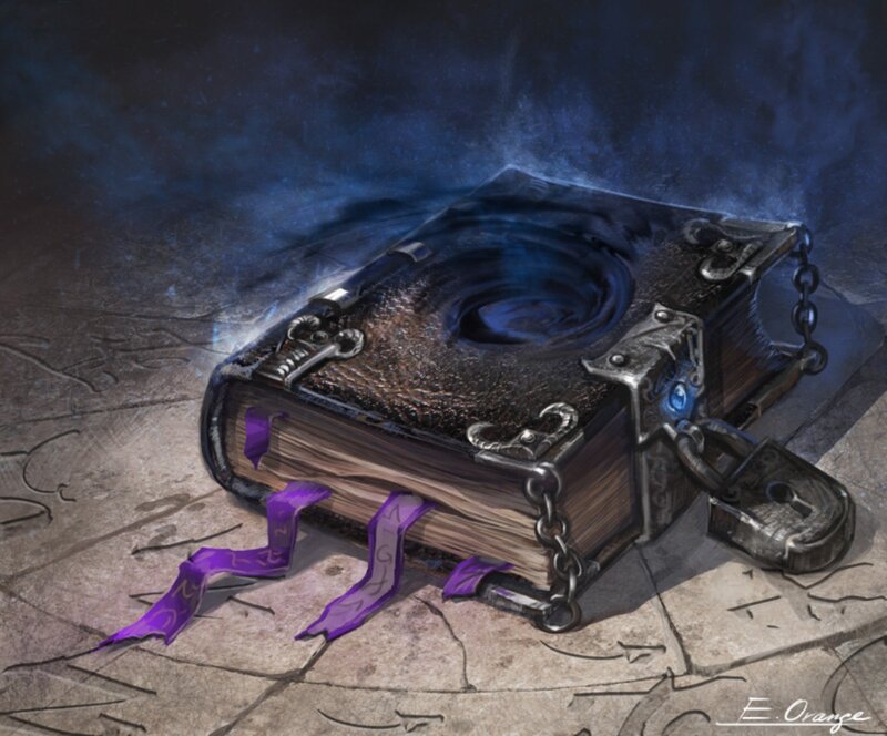 Ancient Locked Book