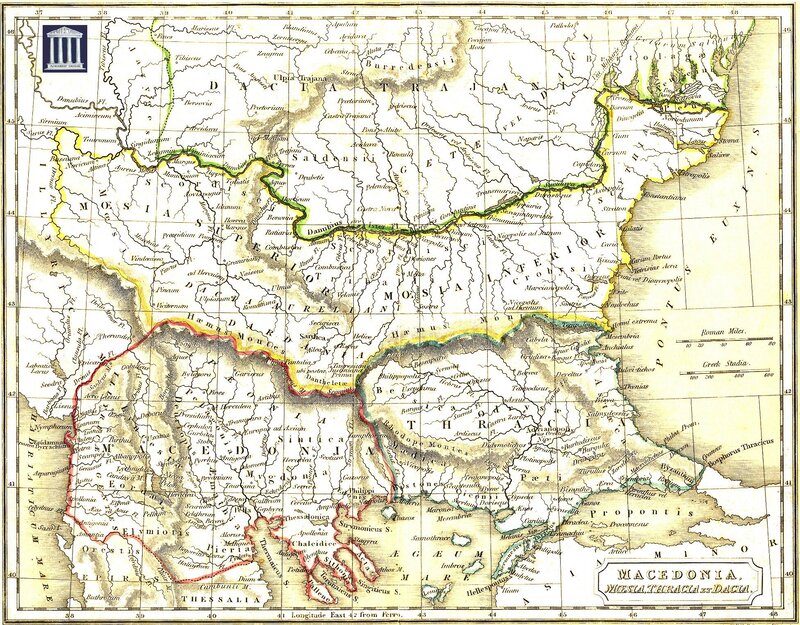 Ancient Macedonia map