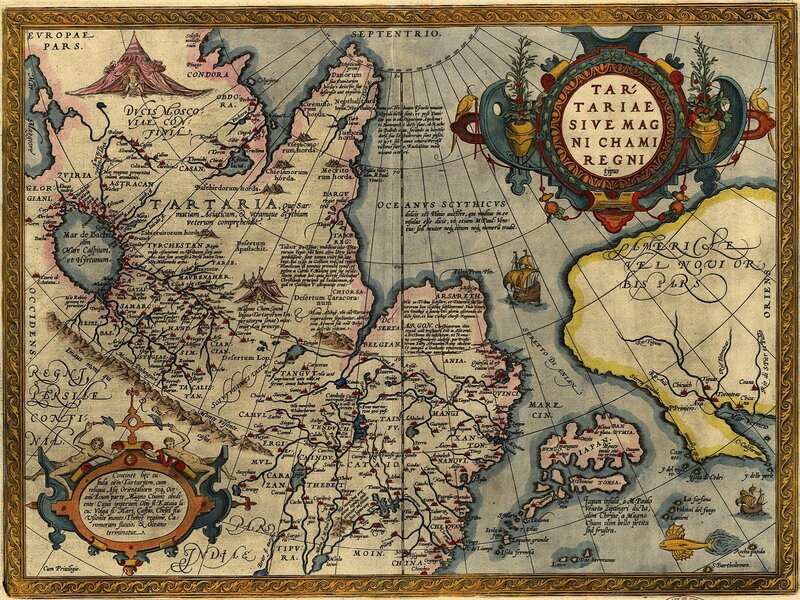 Ancient Map of Asia
