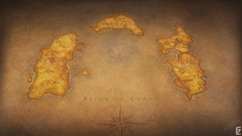 Ancient Map of Continents