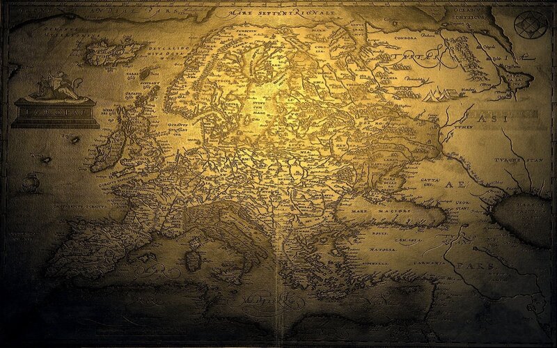 Ancient Map of Europe