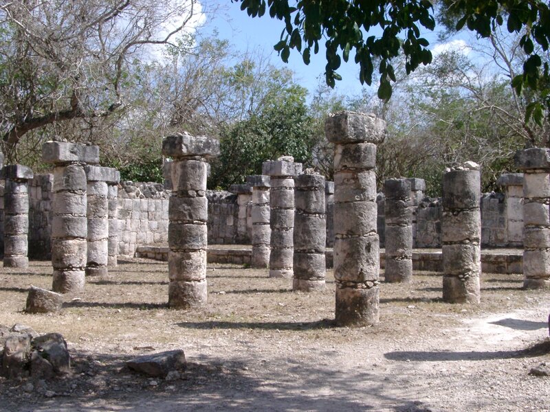 ancient mayan ruins