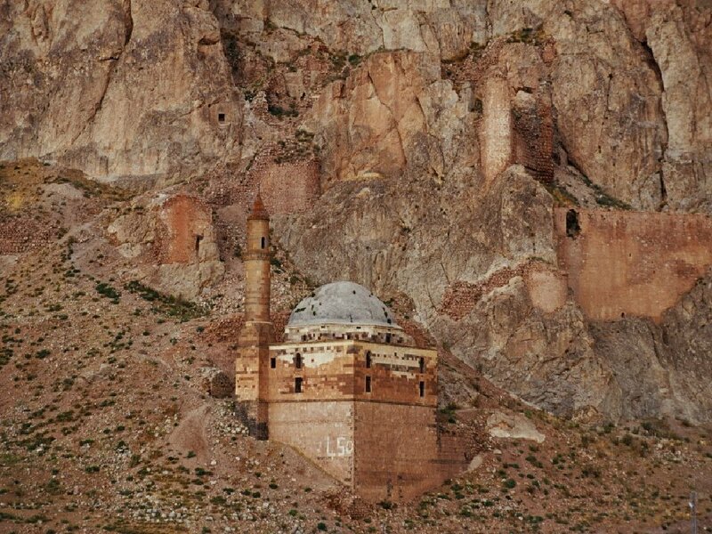 ancient mosque in mountain