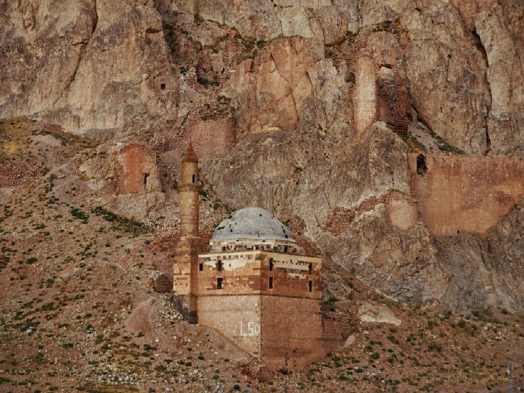 ancient mosque in mountain