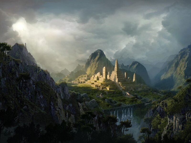 ancient mountain city