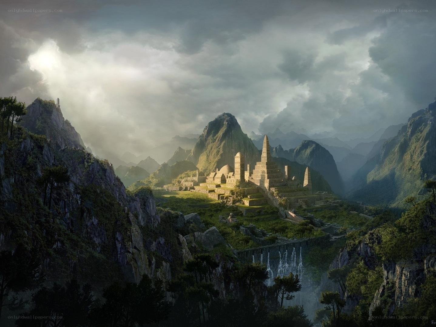 ancient mountain city