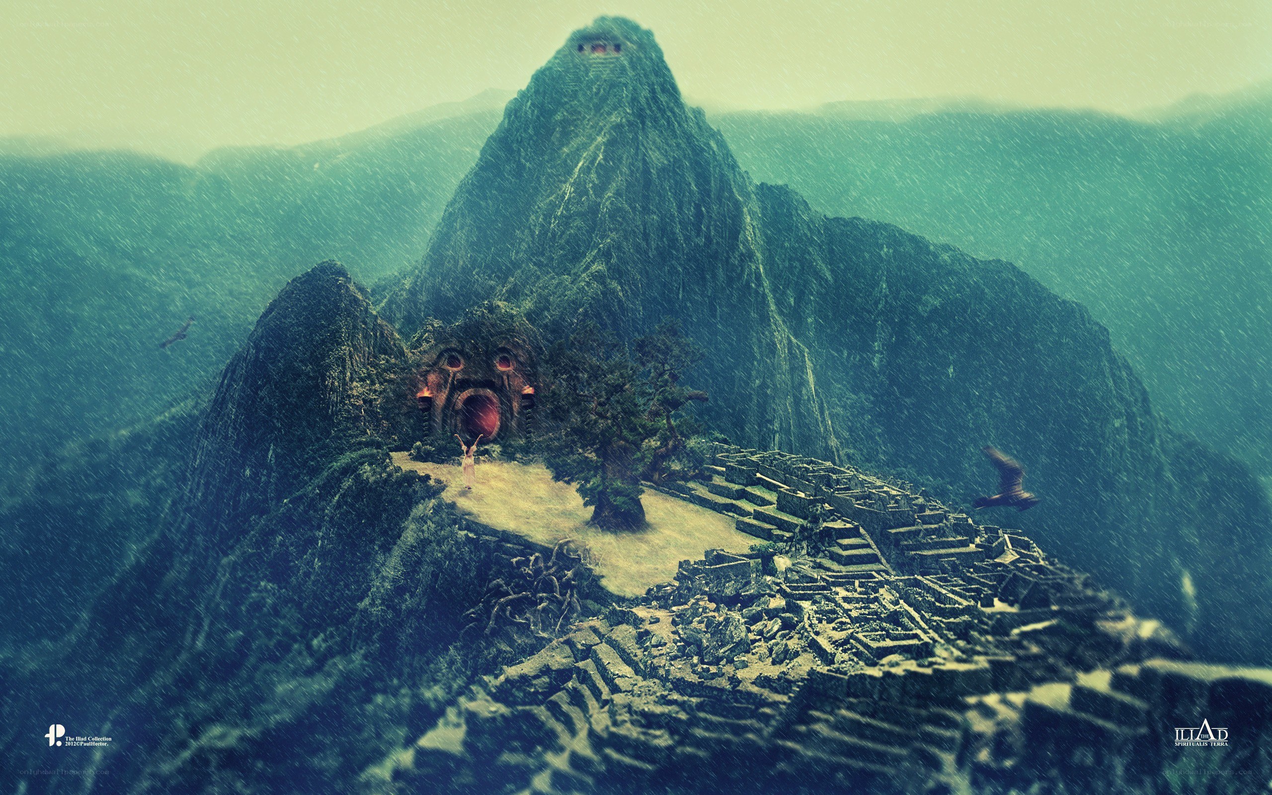 ancient mountain temple