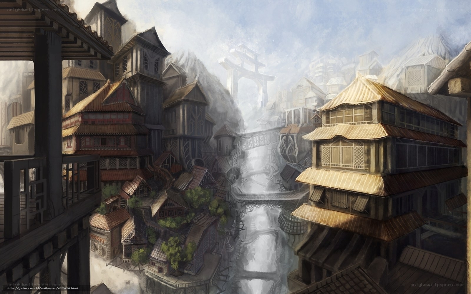 ancient mountain village