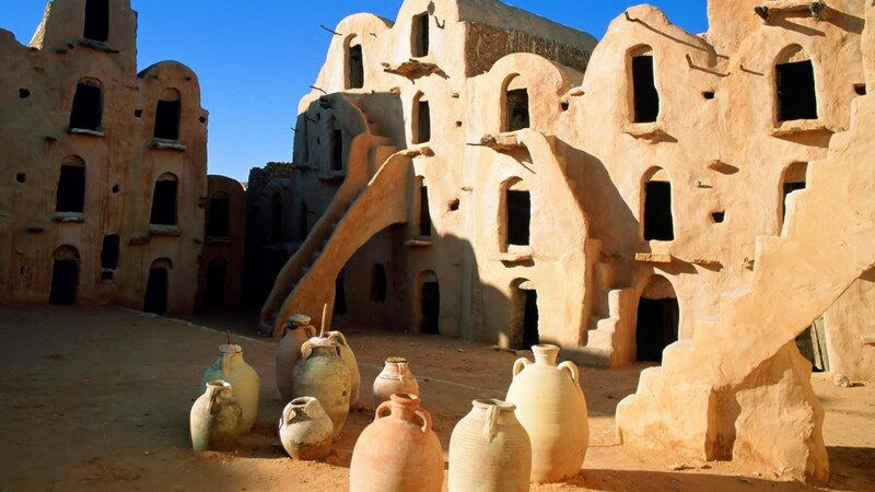 Ancient Mud-brick Buildings