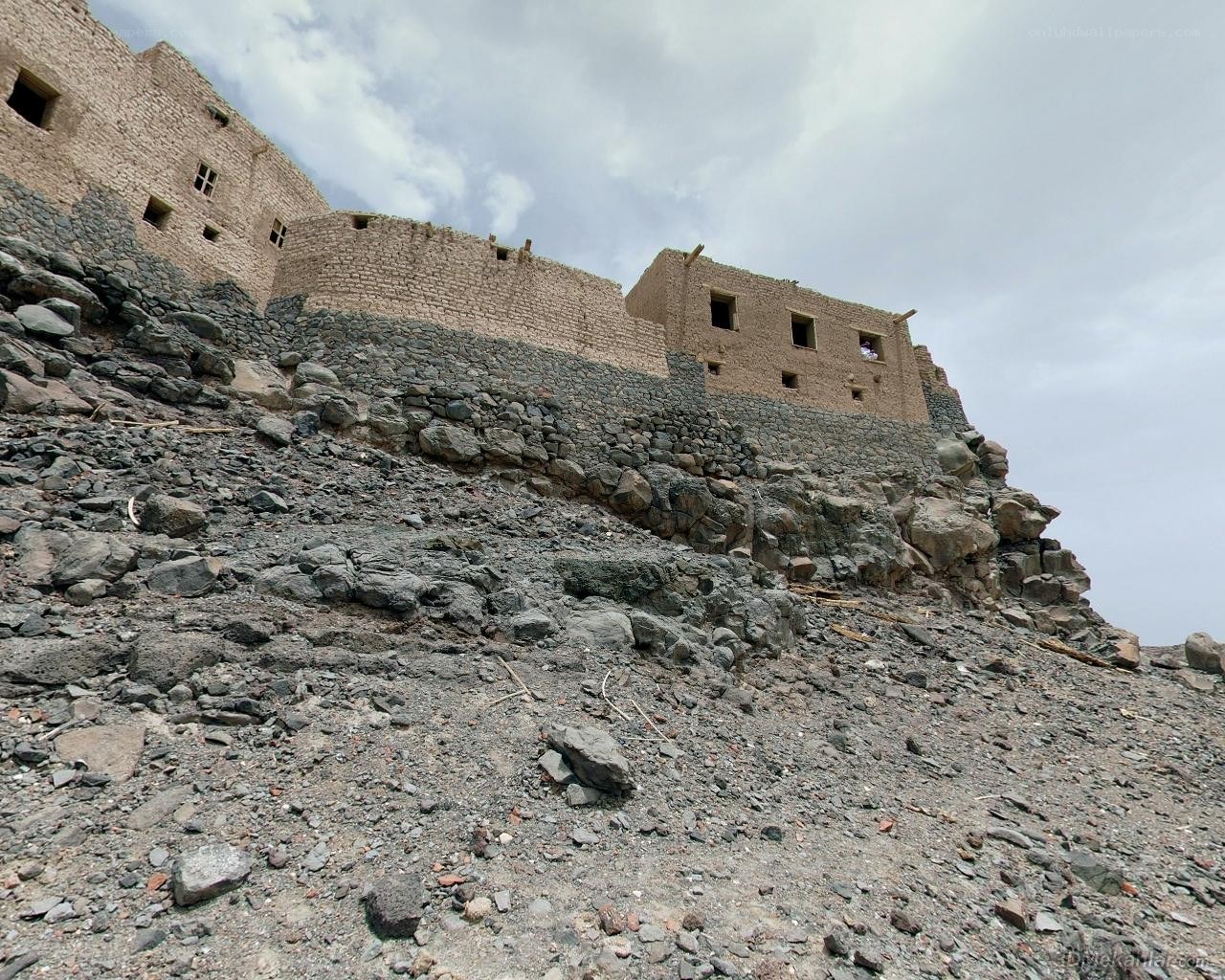 ancient mud-brick fortress
