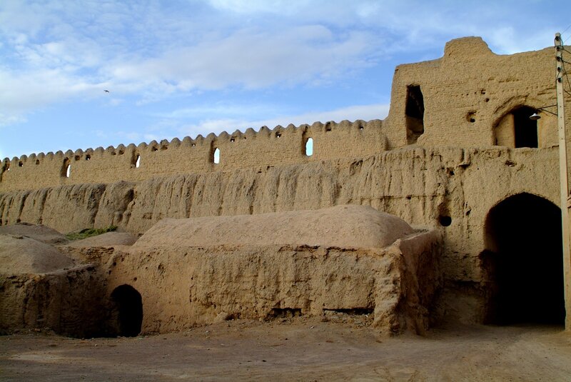 ancient mud-brick fortress