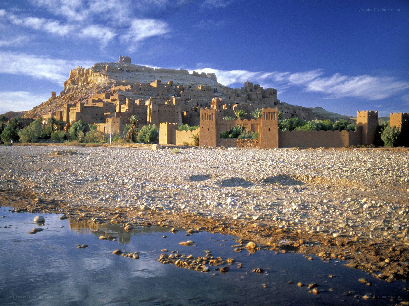 Ancient mud-brick fortress
