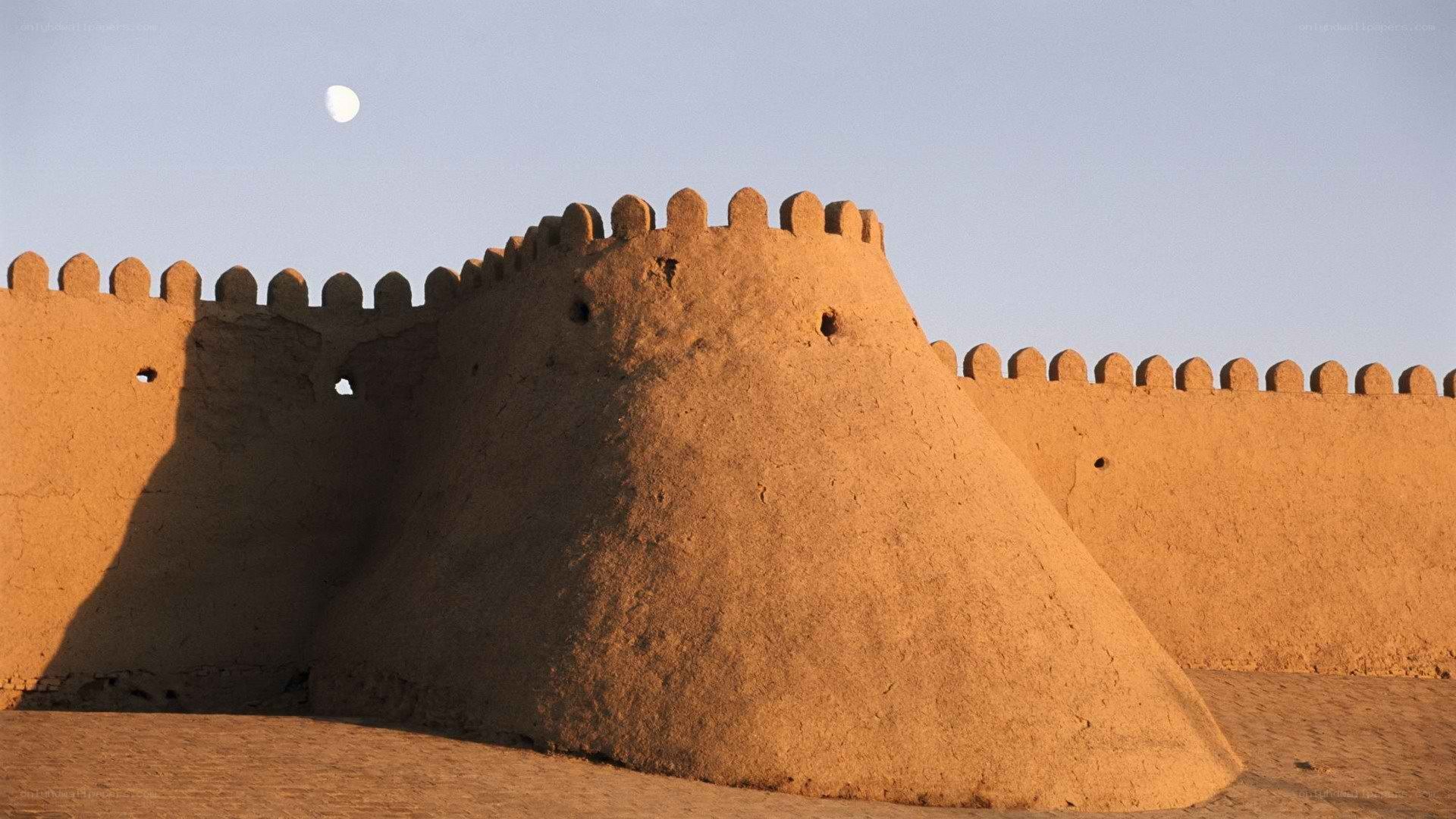 ancient mud-brick fortress