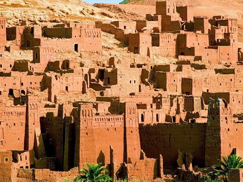 Ancient mud-brick village