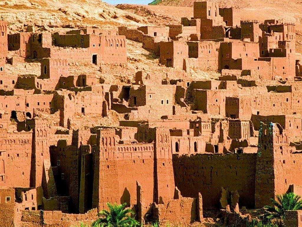 Ancient mud-brick village