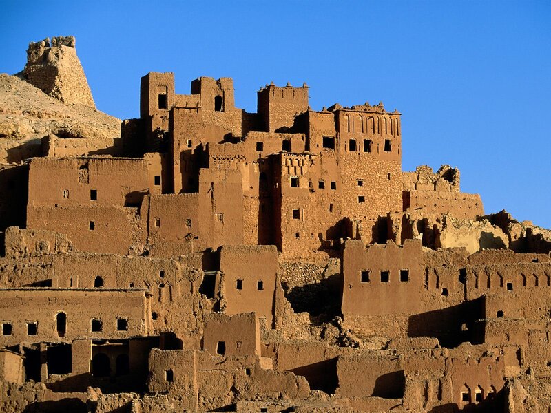 Ancient mud-brick village